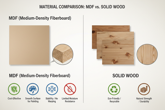 The Texture of MDF: How Wooden Wall Art Adds Organic Warmth to Minimalist Interiors