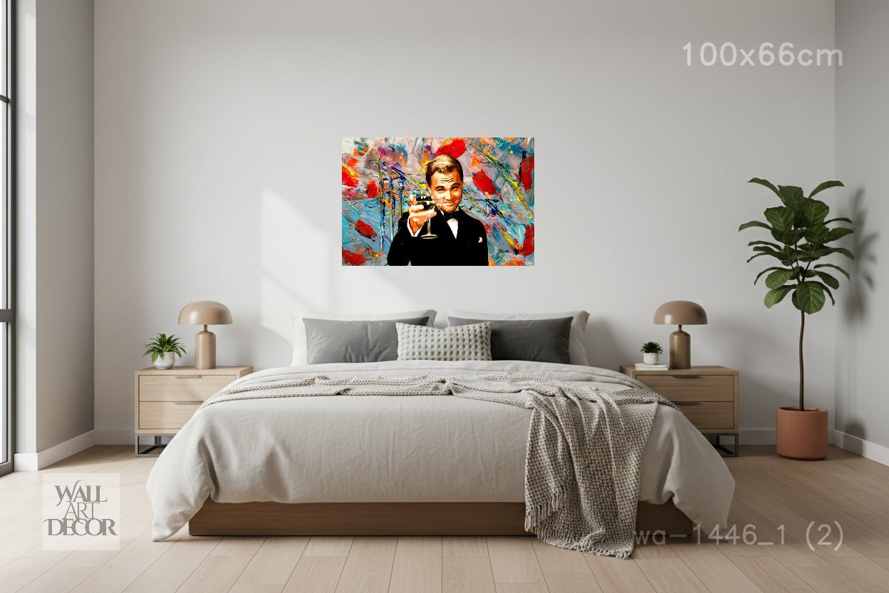 The Great Celebration: Cinematic Pop Art – Modern Frameless Wall Art