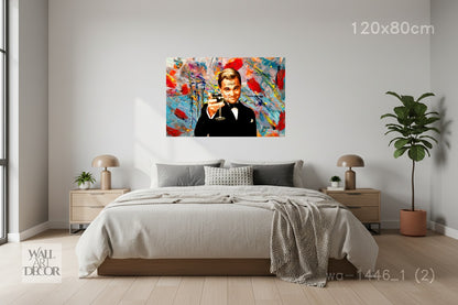 The Great Celebration: Cinematic Pop Art – Modern Frameless Wall Art