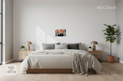 The Great Celebration: Cinematic Pop Art – Modern Frameless Wall Art