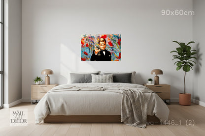 The Great Celebration: Cinematic Pop Art – Modern Frameless Wall Art